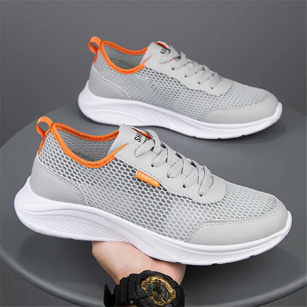 White Sole Orange Mens Sneakers Black Spring Tennis Famous Shoes Sports Footwear Order Tenus High Runner