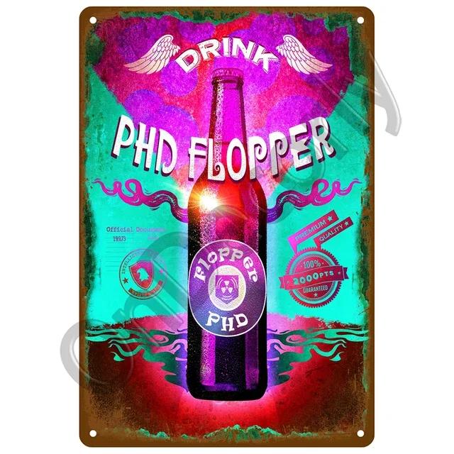 Vintage Metal Plaque Sign  Beer  Cocktail Wall Art for Bar Pub Club Man Cave  Retro Tin Sign Decor  Iron Painting Poster for Hom