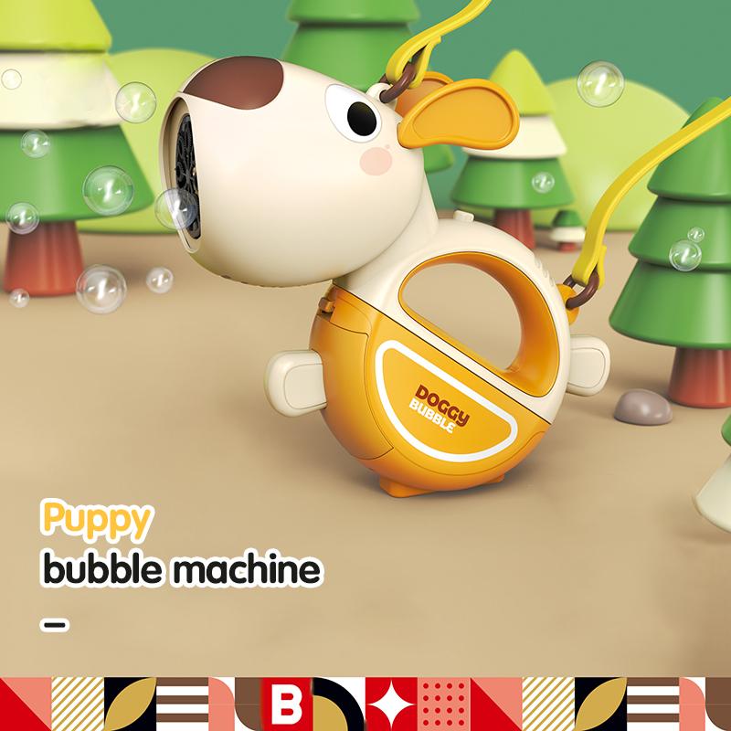 Automatic Animal Bubble Machines Handheld Electric Soap Blower Pomperos Gun LED Light Outdoor  for Kids Children's Day