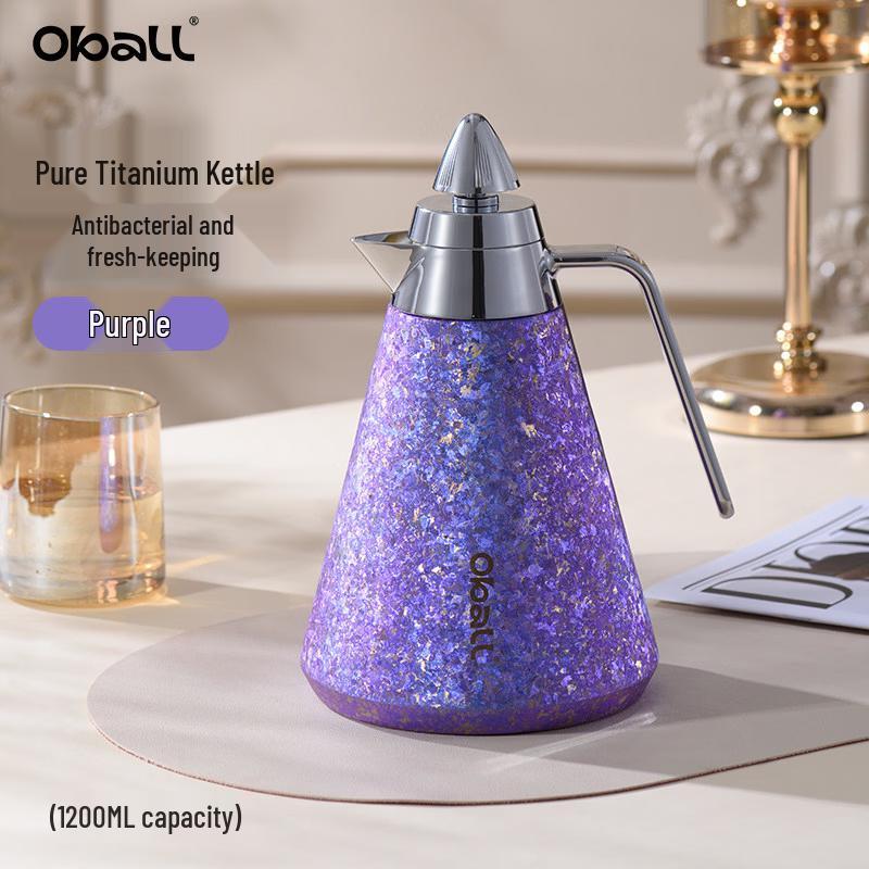 Oball 0B056 Titanium Thermos Water Bottle