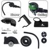 Full Set Angle Grinder Cutting Cleaning Kit Strong Blowing Force Powerful Cutting Angle Grinder Cutting Blower Kit