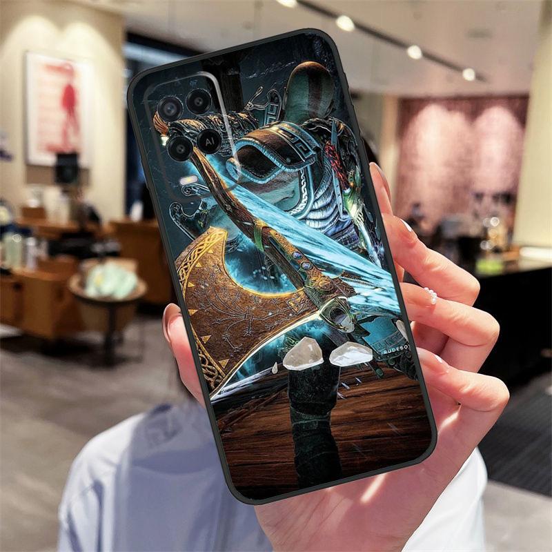 God Of War Case For OPPO Find X5 Pro X3 Lite A15 A16 A52 A72 A5 A9 A31 A53 A83 A93 A94 A74 A54 Cover
