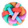 Dog Puppy Toy Colorful Soft Squeak Dog Plaything with Inside Bell Pet Interactive ToysSmall
