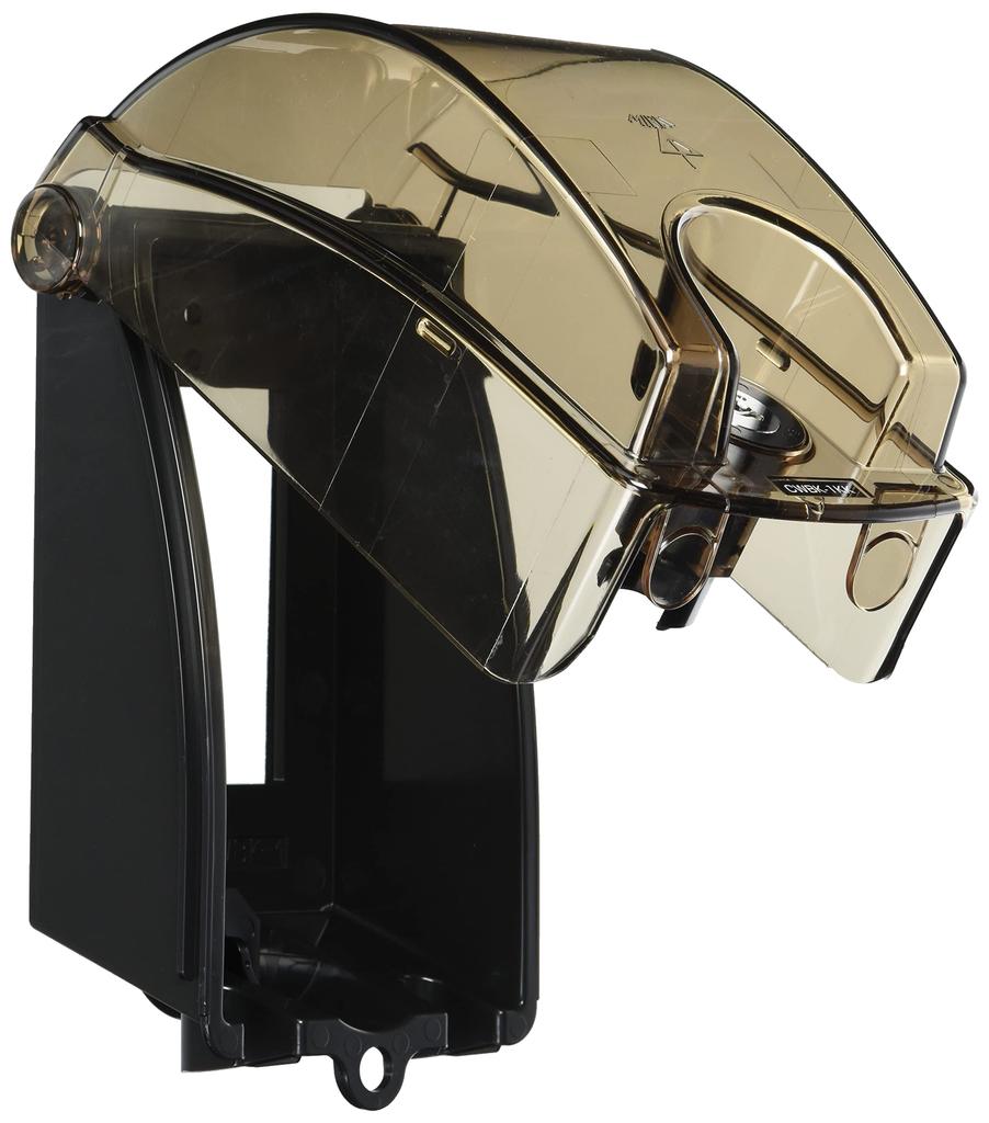 Mirai Industry Protect Cover, Instrument Protective Cover with Lock, Black, Clear Lid, Price Per Lid, CWBK-1KK