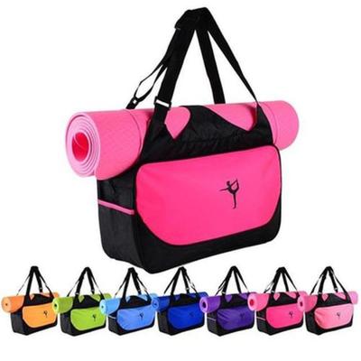 Morse Fitness Mat Spor Çantası Omuz Çantası Su Geçirmez Yoga Pilates Mat Kılıfı Çanta Taşıyıcıları
