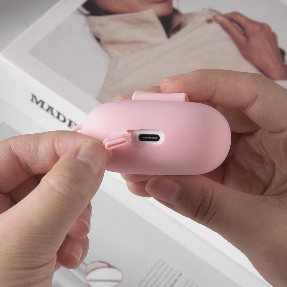 Suitable for Redmi Buds 6Little silicone earphone cover, anti-drop and non-slip protective cover, earphone silicone protective case.