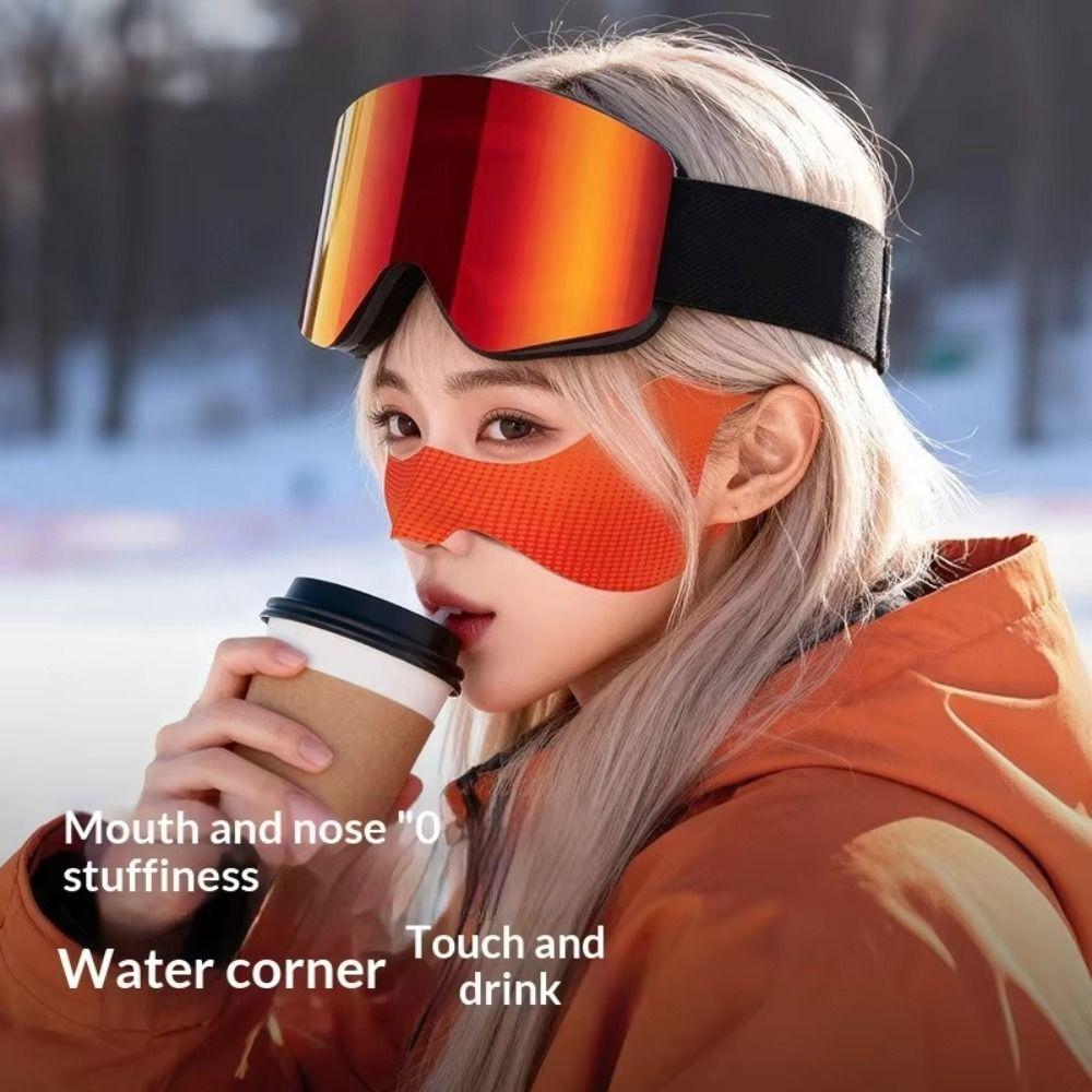 Cold Protection Winter Face Cover Windproof Warm Face Mask Unisex Ski Nose Patch  Outdoor Sports