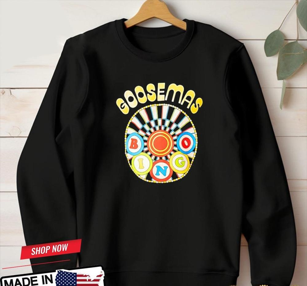 

Goosemas Bingo December sweater Size S-5XL Black men CG2274 Unisex T-Shirt XXXXL