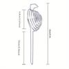 1PC Spiral 304 Stainless Steel Egg White Separator Egg Yolk Remover Divider with Long Handle Kitchen Tool