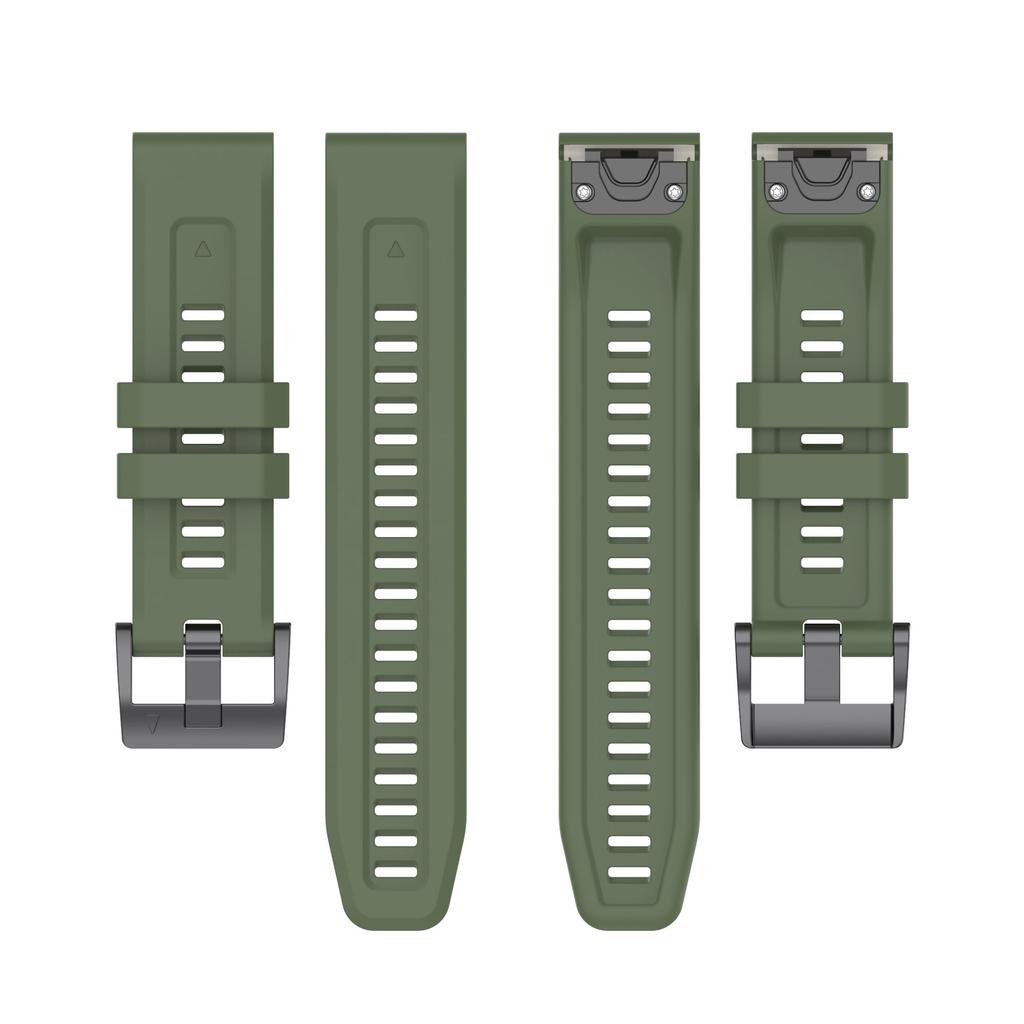 26MM 22MM 20MM Silicone Watch Band Straps For Garmin Fenix 6X 6 6S Pro 7X 7 Easyfit Wristband Fenix 5 5X 5S Plus Smartwatch Bracelet