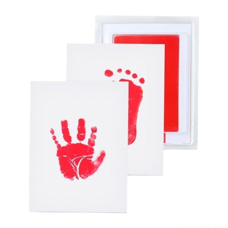 QX2E 5x7Inch Inkless Print Large Pad For Infant Baby Feet Hand Pet Claws Printing Scrapbooking and Photo Album