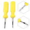 Extractor Car Terminal Removal Tool Disassemble Assemble Crimp Kit Stianless Steel Yellow Accessories High Quality