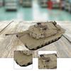 1/72 M1A2 Tank Model Desktop Decor Miniature Ornament Wheeled Vehicle Toy Collections for Children