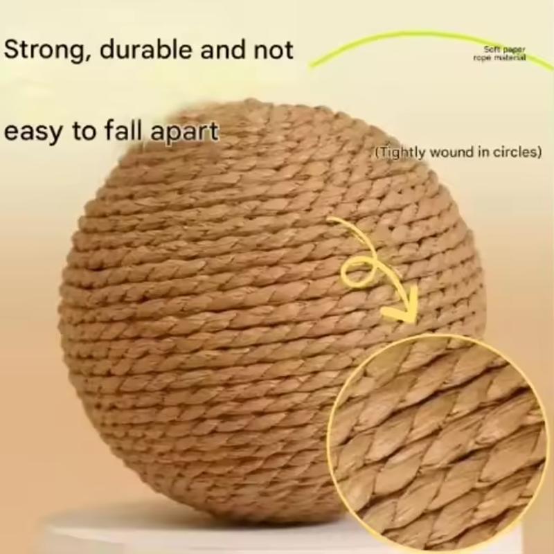 8cm Bittsikker Kattrabekule Interaktivt Kitteleke med Krøllyd for Katter Jaging og Lek Interaktiv Kjedsomhetslindring Dyreutstyr