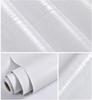 1pc Self-Adhesive White Wood Adhesive Paper Decorative Film For Furniture Real Wood Grain For Cabinet Decoration Easy to Clean