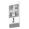 Complete Electronics Cleaning System For Earphones Keyboards Includes Stiff Bristles Brush Microfibers Wipes