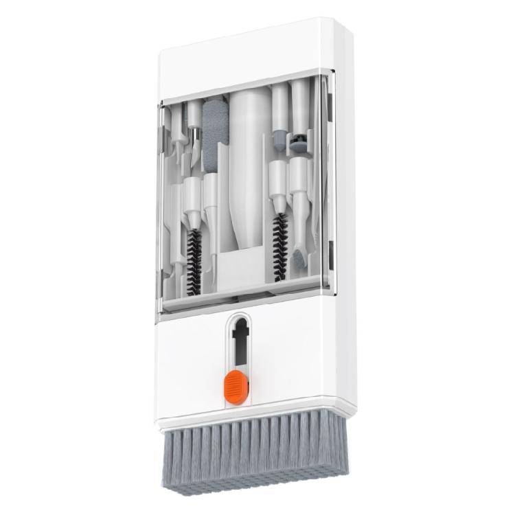 Complete Electronics Cleaning System For Earphones Keyboards Includes Stiff Bristles Brush Microfibers Wipes