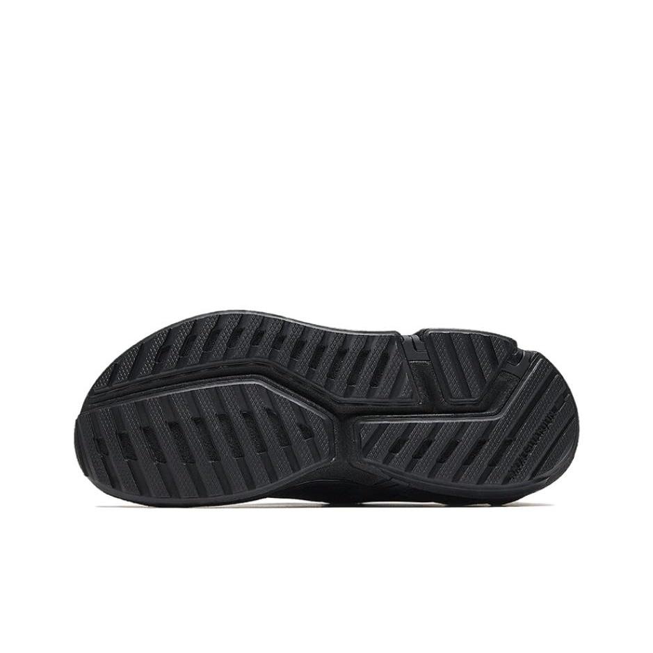 Anta Champion Glory 3 Modetrend Strapazierfähig Atmungsaktiv Rutschfest Niedrig geschnitten Freizeit Laufschuhe Damen Sneaker Schwarz Grau 122545538A-3