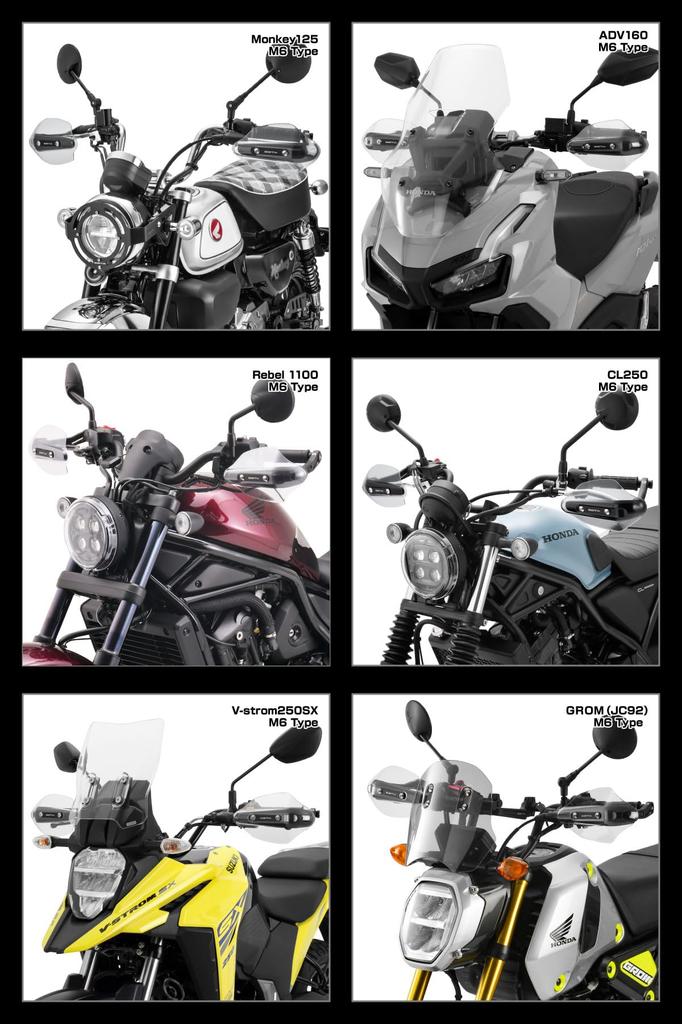 ZETA Racing Dirtfreak F5630 Sonic Hand Guard M6 Type Bar End Mount Lever Guard