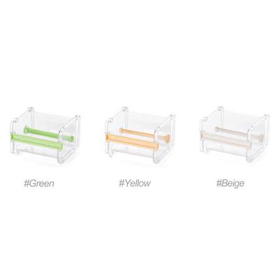 Tape Dispenser Cutter Roll Tape Holder Organizer Desktop DIY Sticker Roll Tape Cutter Dispenser Office Desk Accessory