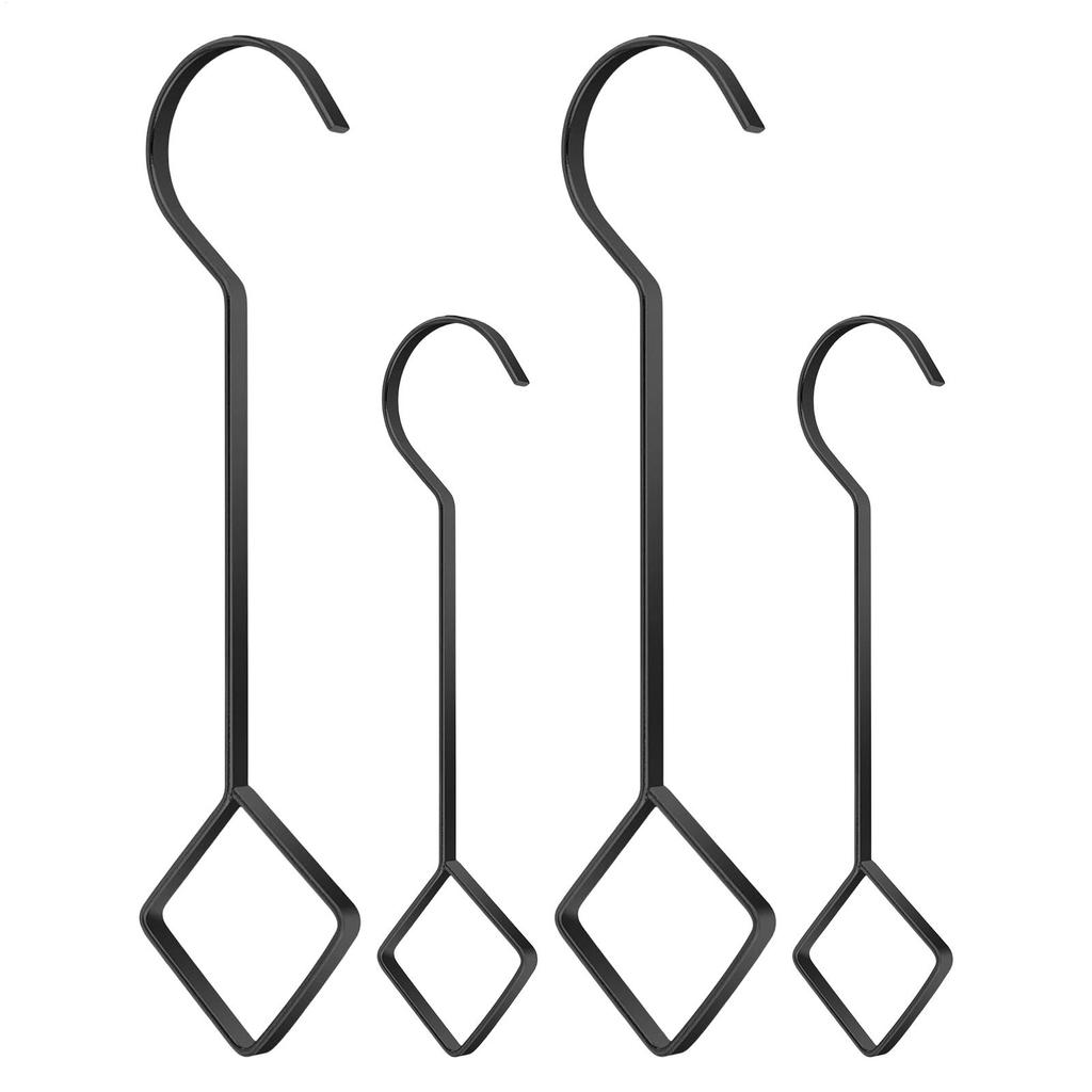 Hooks For Plants Metal Plant Extension Hanger Home Decoration 4 Pieces Flower Organizer Accessory For Outdoor Lights Garden Bird