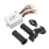 24V 500W Brushed Motor Controller Digital Power Display Twist Throttle Handle Electric Bicycle Conversion Kit