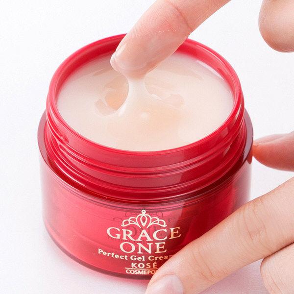 KOSE Cosmeport Grace One Rich Moist Cream nährende Creme für alternde Haut, 100 g