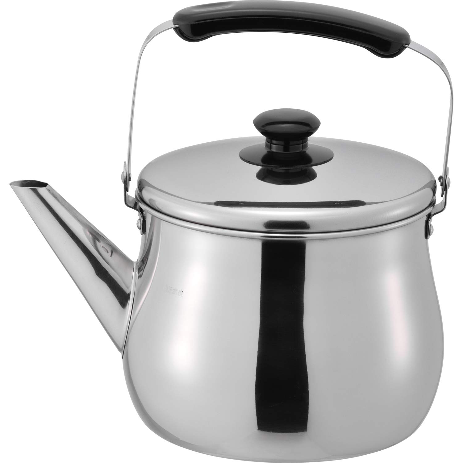 

Wahei Freiz Wide Mouth Induction Stainless Kettle, 4L, Compatible, Steel, Lilakan, RB-1271