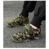Kinder Camo Trainingsschuhe Outdoor Camps Alter 10-15 Atmungsaktive Mesh Sneaker Mit Klettverschluss