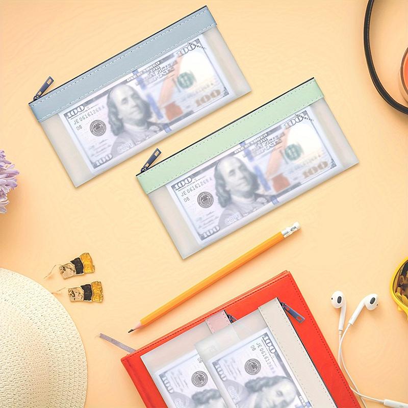 Clear Zipper Coin Purse Cute Wallet Portable Credit Card Id Bag Lipstick Pouch Data Line Key Earphone Organizer