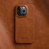 Melkco 100% Oil Wax Genuine Leather Case for iPhone 14 15 16 Pro Max Plus Premium Luxury Cases Business Pull-up Cow Phone Cover