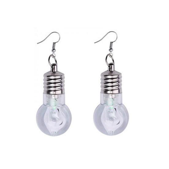 

Красочные висячие лампочки длинные серьги танцевальный клуб женские украшения 1#