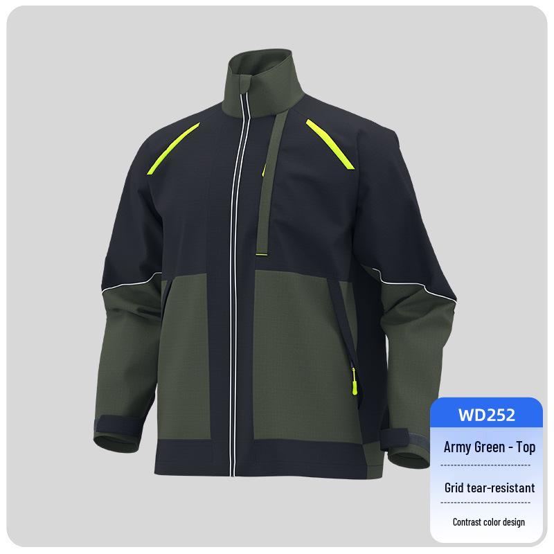 Tear-Resistant Men s Workwear: Durable, Wear-Resistant Clothing for Miners, Construction, and Electricians, Customizable for All Seasons. M