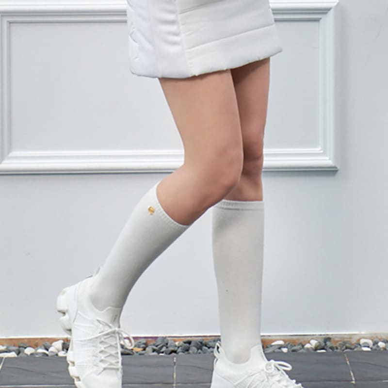 Nitina Cashmere Emblem Knee Socks IV