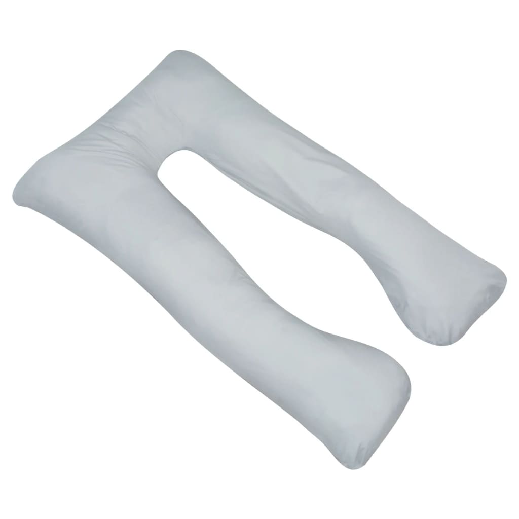 Pregnancy Pillow U Shaped 90 X 145 Cm Gray