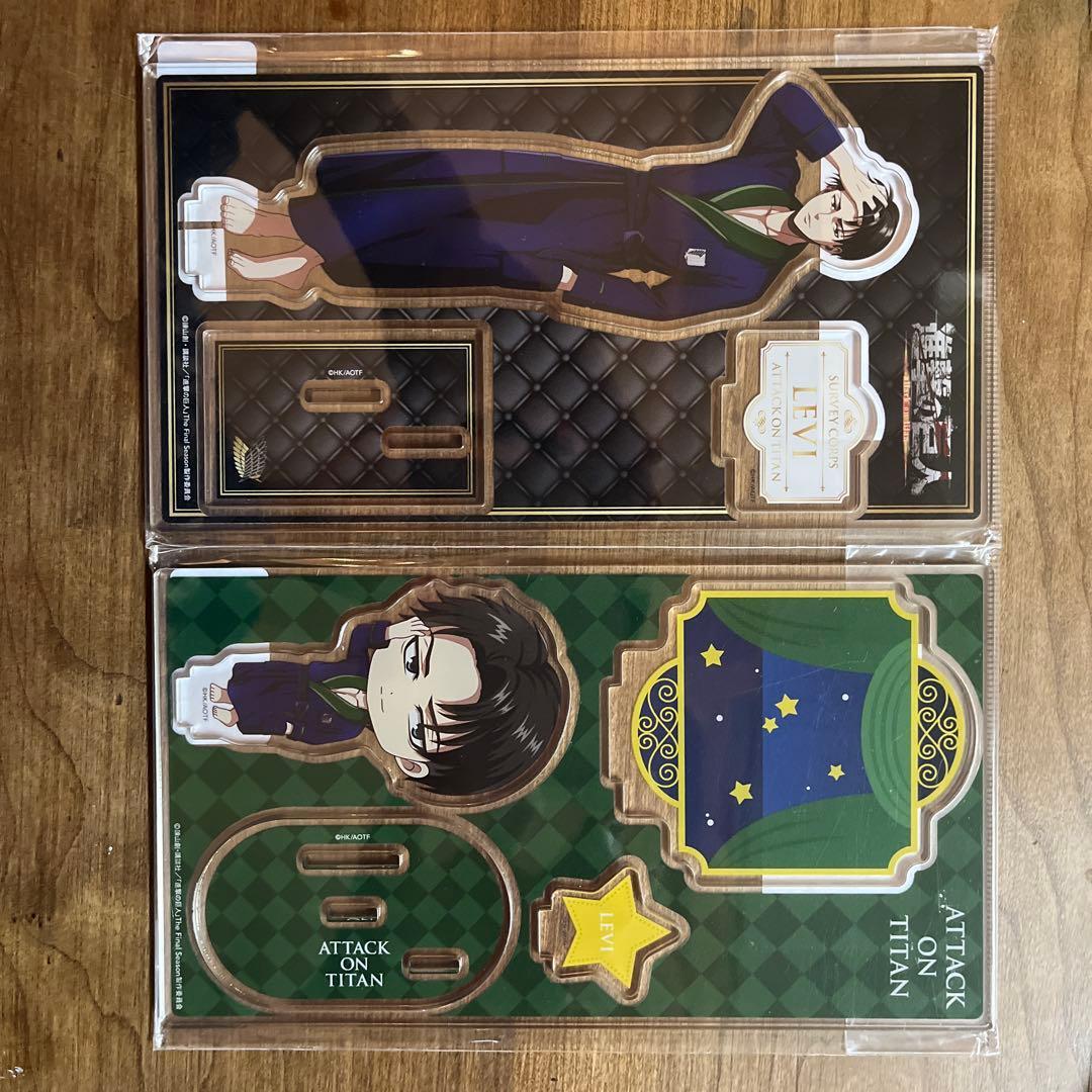 Used Attack on Titan Levi Animate Acrylic Stand