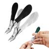 Stainless Steel Oblique Toe Nail Trimmers Eagle Beak Nail Clipper Professional Manicure Tool