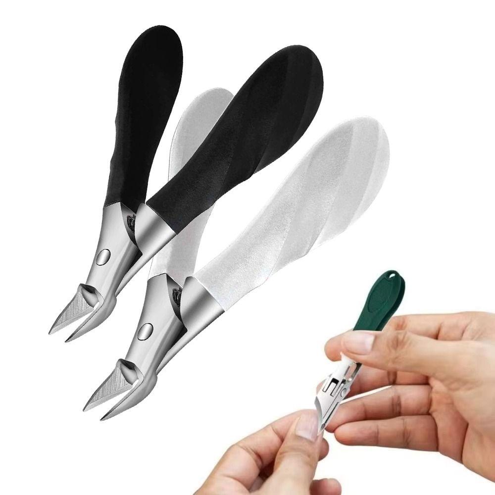 Stainless Steel Oblique Toe Nail Trimmers Eagle Beak Nail Clipper Professional Manicure Tool