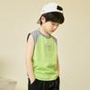 Boys' Summer Color Block Sleeveless Sports Vest