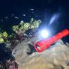 SecurityIng DF08 Scuba Diving Flashlight 1050LM Underwater 150m Deep Waterproof Torch Light with 9 Degree Beam Angle