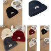 Cotton Knitted Beanie Hat For Women With Warm Coverage For Winter Outdoor Activities