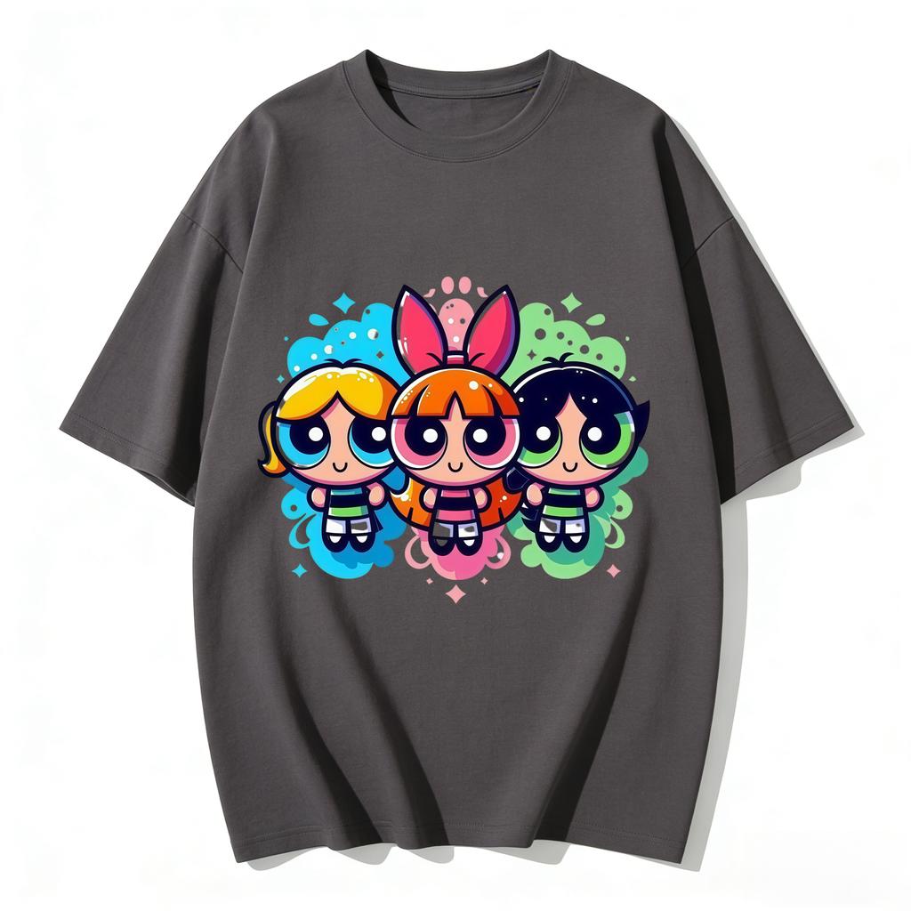 2026 Girls Super Powerful Blouse Training Streetwear Tshirts Womens Tee Classic Gym Fitness Family Matching Outfits Summer Tops