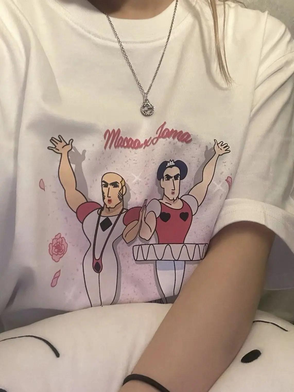 

Летняя Тяжелая Футболка с Коротким Рукавом и Круглым Вырезом с Принтом, Парная, Забавная, Необычного Дизайна, Женская Мода, Графическая, Y2K S