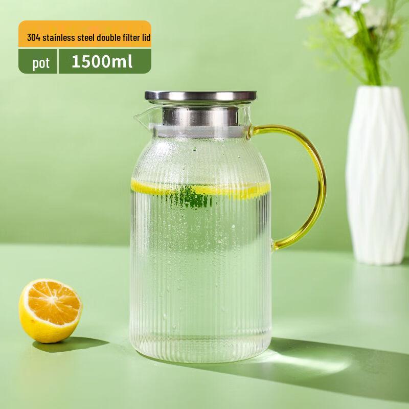 Borosilicate Glass Cold Water Pitcher