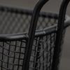 Steel Fries Basket Black 350 Ml Painted For Serving 18×10.5×6.5