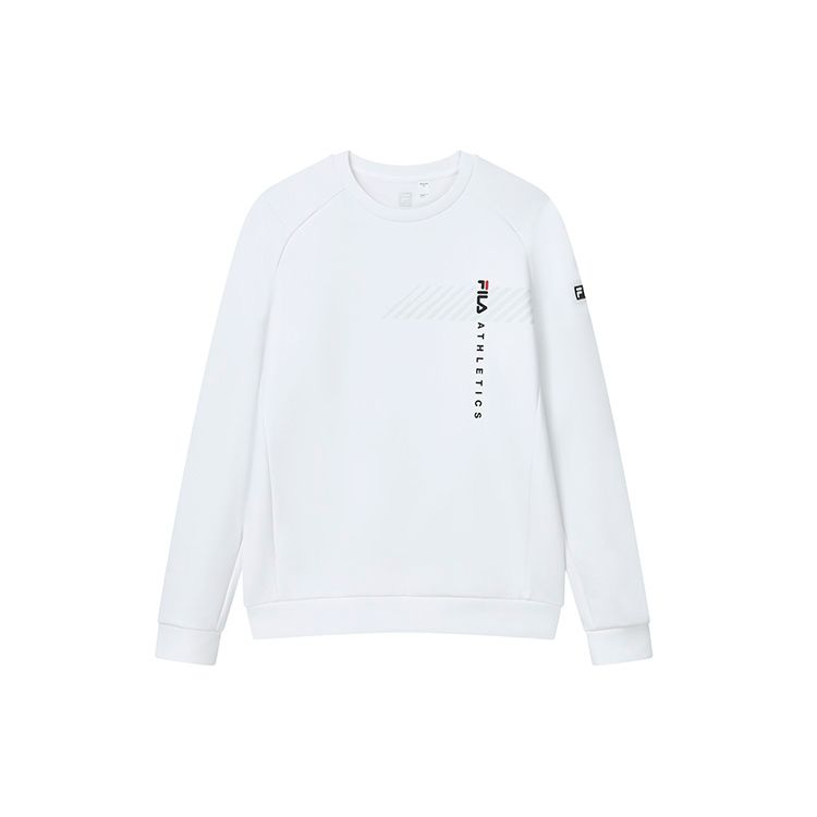 FILA Athletics Pullover Sweatshirt Men Sweatshirt Jade-White A11M211210F-WT