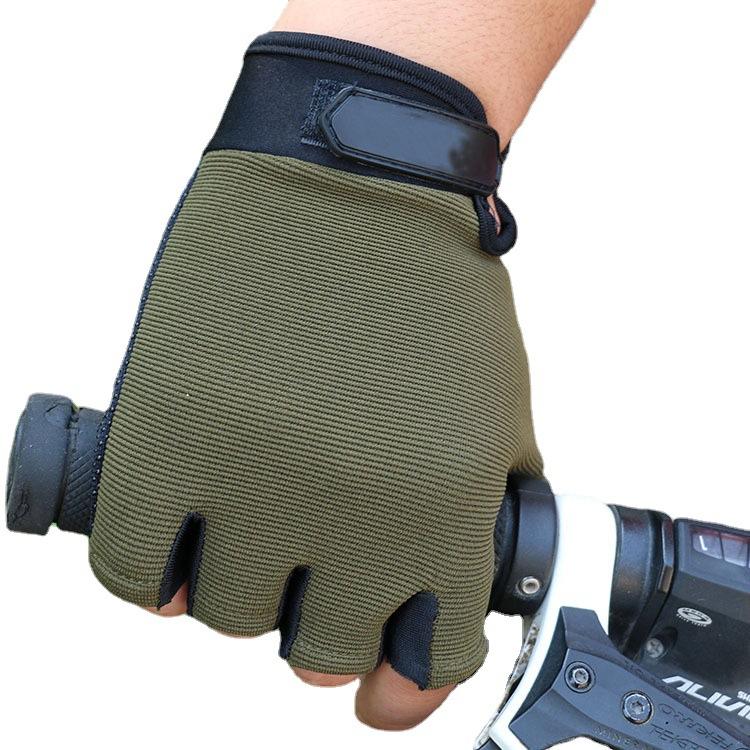 Spring and Summer Outdoor Cycling Gloves Driving Thin Sunshade Tactics for Men and Women Fitness Half Finger Gloves