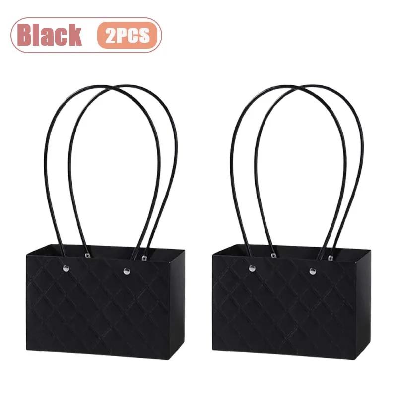 1-10PCS Reusable Waterproof Flower Gift Tote Bag Portable Floral Packaging Bag for Wedding Birthday Party Bouquet ArrangementUse