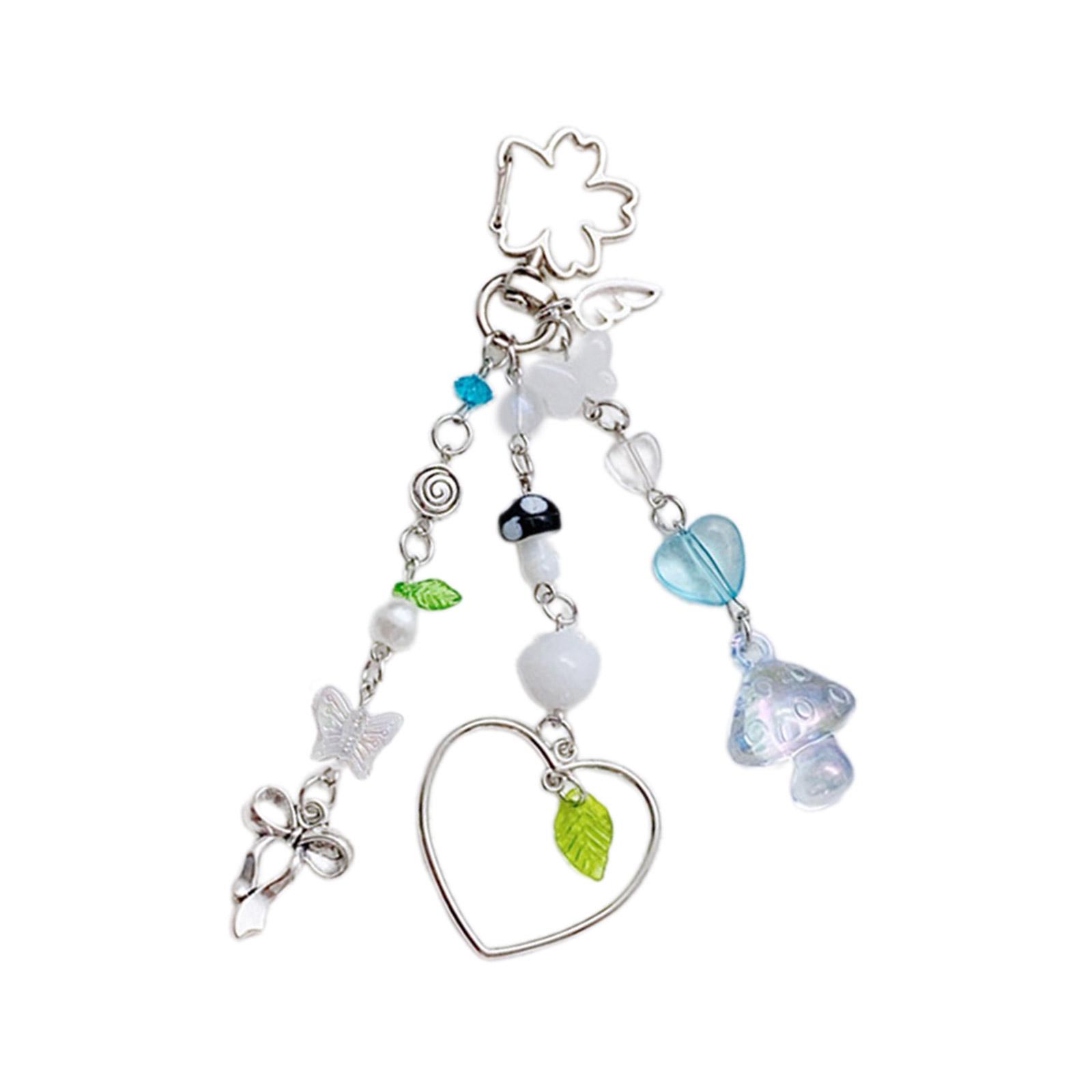 

Сладкая Клубника Гриб Брелок Подвеска Милые Подвески Украшения Брелок Шарм для Сумки Рюкзака Сумки синий