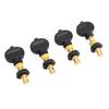 4PCS Ukulele Tuning Peg Metal 4.3cmx2cm Ukulele Tuner Peg Machine Head for Practice